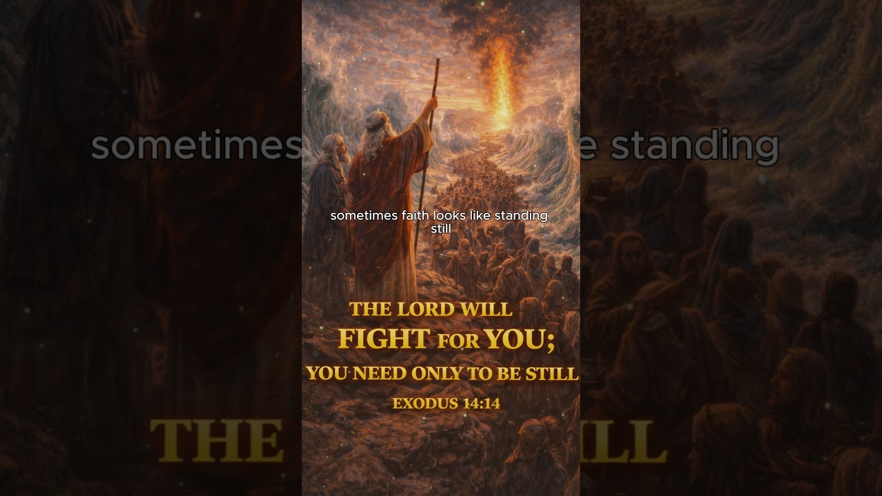 BELIEVE IN JESUS, HE WILL FIGHT FOR YOU #psalms #exodus #prayer