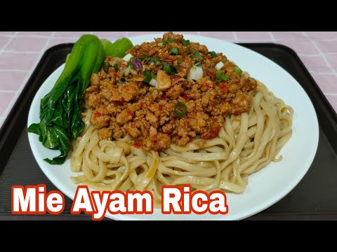 Resep Mie Ayam Rica Rica