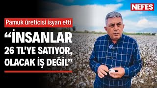 Pamuk Üreticisi Isyan Etti İnsanlar 26 Tlye Satıyor, Olacak Iş Değil