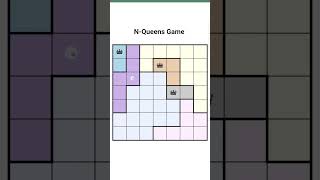 N-Queens Game Short 3 #gaming #logic #leveldevil #mobilegaming #nqueens #powerplays #braingames