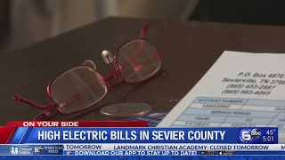 High electric bills in Sevier County