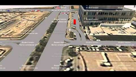 Vissim Simulation - Small network