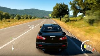 Forza Horizon 2 Demo - Part 2 - Mitsubishi Lancer Evo (Let's Play / Walkthrough / Gameplay)