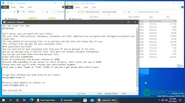 AppCheck Anti-Ransomware : Stop Ransomware (.vtua) Block Video