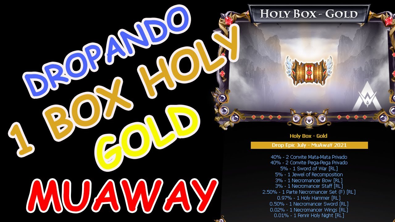 DROPANDO 1 BOX HOLY DA PROMOÇÃO 2021 - DEU BOM? 