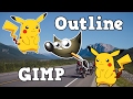 How to Outline an Image in GIMP