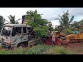 Amazing Dump Trucks Stuck in Deep Mud  Recovery By Bulldozer | รถดั๊มพ์, รถปราบดิน, ダンプトラック, 덤프 트럭