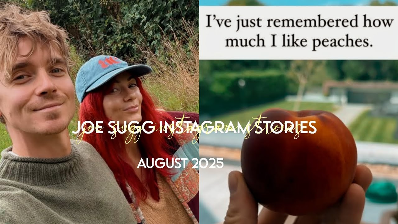 Joe Sugg Instagram Stories | August 2025