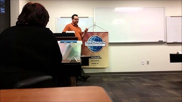 Toastmasters Speech 3 Scrum
