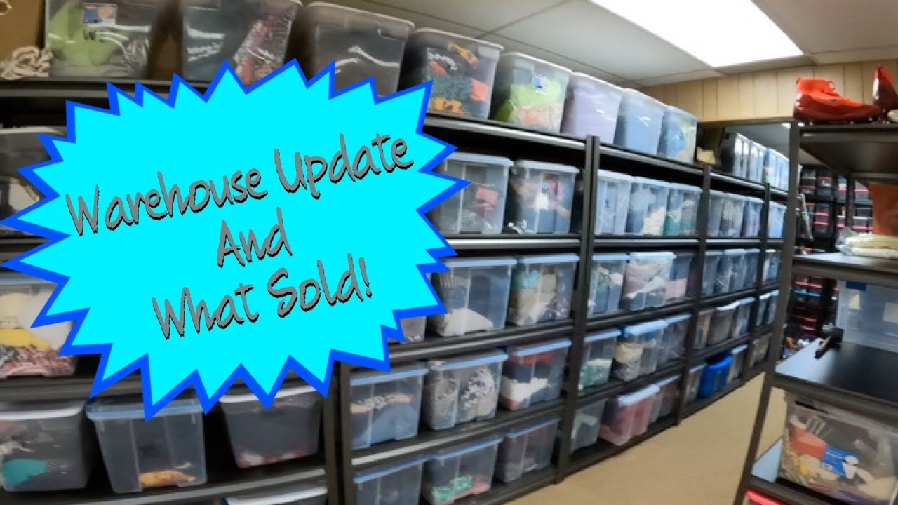 Warehouse Progress And What Sold On eBay While On Vacation Mode Full