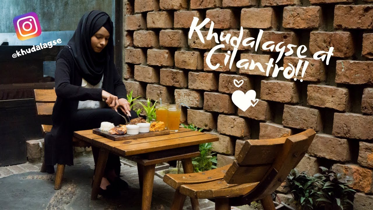 Good food at Dhanmondi Cilantro Khudalagse foodvlog YouTube