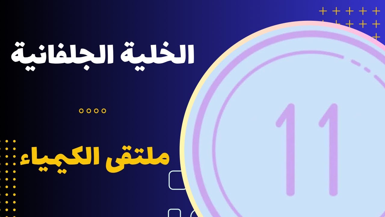 الحادي عشر | الخلية الجلفانية