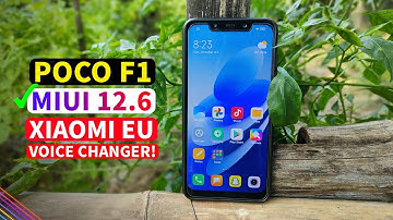Poco F1 | MIUI 12.6 Xiaomi EU 21.9.28 RomKTPro Project | Game Turbo Voice Changer!
