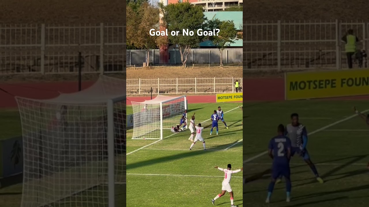 This was ruled as a goal for Venda FC against Magesi. What do you think?