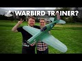 Building and Flying My First Warbird 🤞 //  FT P40 Warhawk