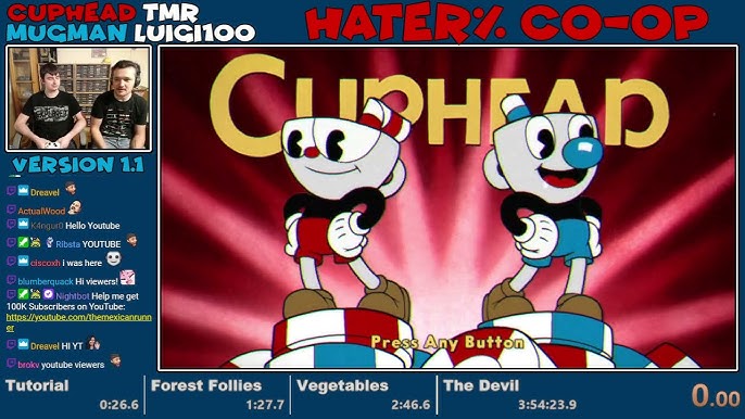 Version 1.1+ in 28:10.040 by ClipBoardGuy - Cuphead - Speedrun