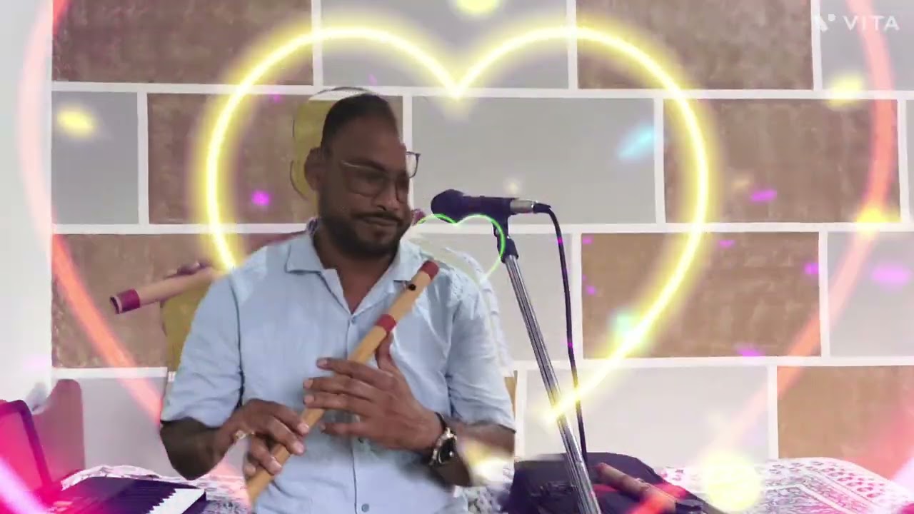 @ Hindi song in flute.... Nile gagan ke tale