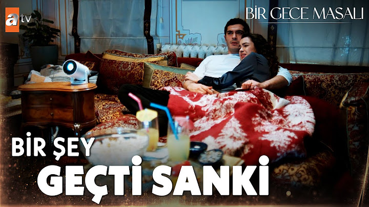 Mahir ve Canfeza korku filmi izlerse - Bir Gece Masalı 17. Bölüm