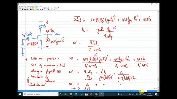 Lecture 2 LNA Inductive load and Resistive feedback | Unit 3