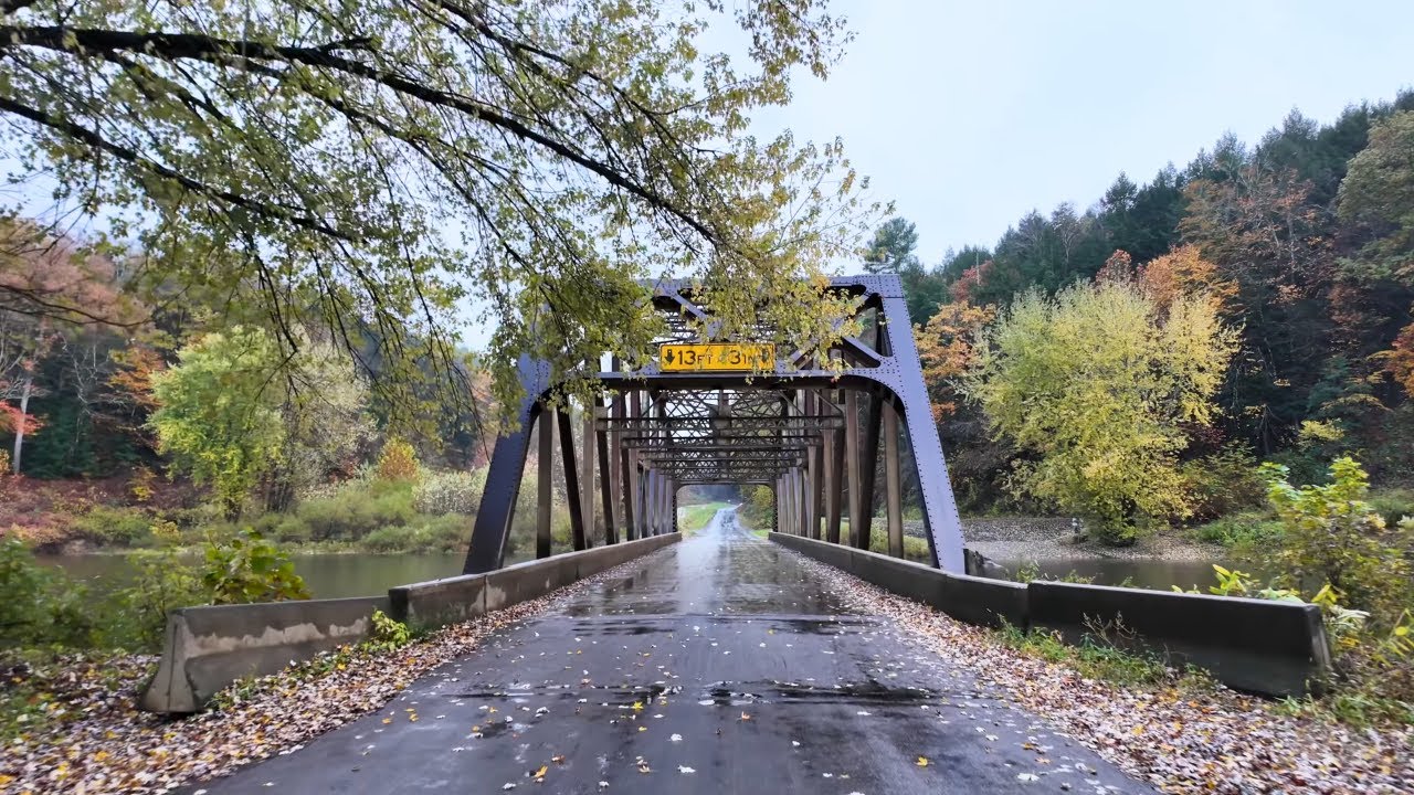 Driving The Scenic Backroads of Tionesta Pennsylvania