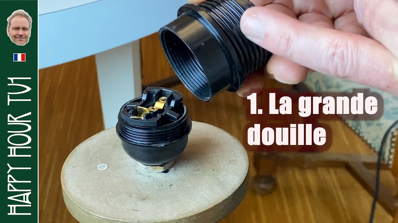 Réparer la douille d'une lampe cassée 1 la GRANDE DOUILLE YouTube — free download