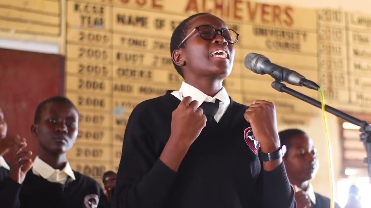 Wimbo wa kuabudu: Sema nami Bwana by Lodwar Girls.