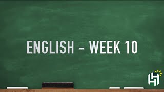 CC Cycle 2 Week 10 English