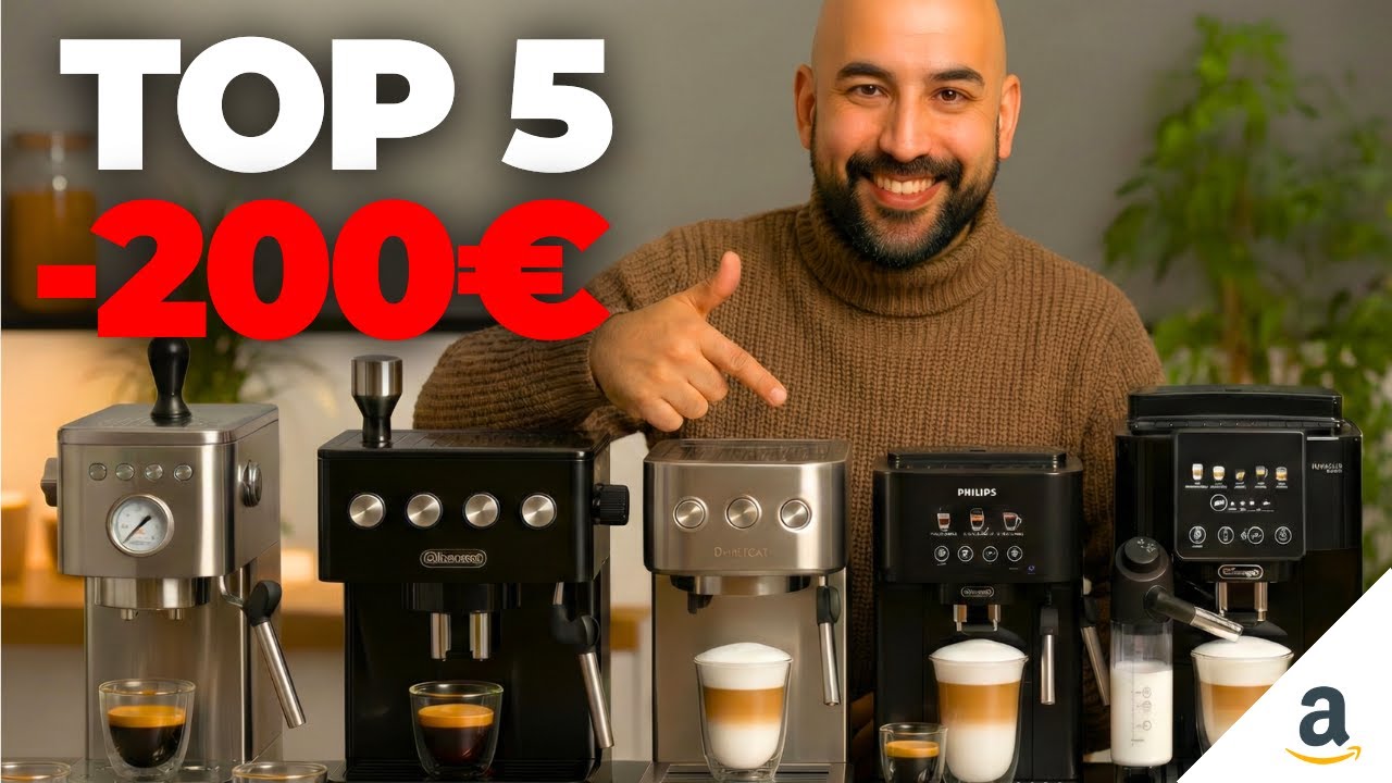TOP 5 Cafeteras Expresso por Menos de 200 Euros ☕ [2026]