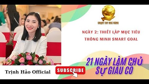 NGÀY 2: CÁCH THIẾT LẬP MỤC TIÊU THÔNG MINH-SMART GOAL
