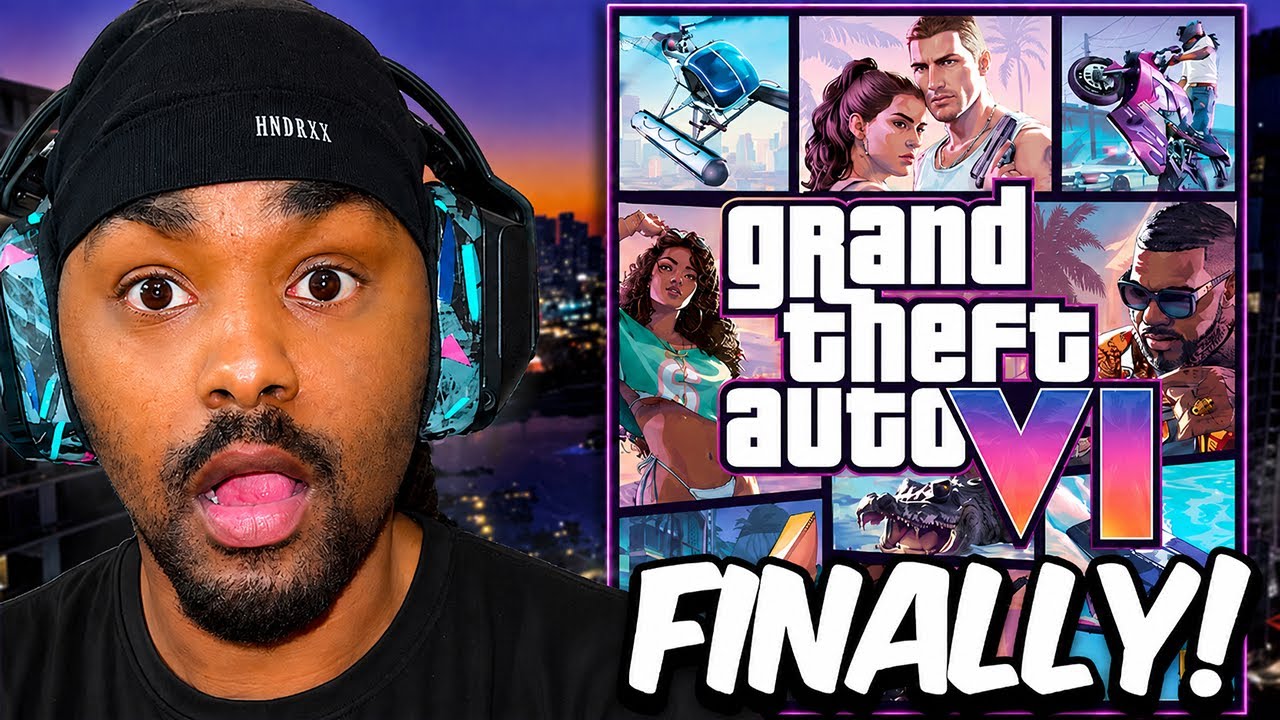 GTA 6 COVER REVEAL… ROCKSTAR JUST BROKE THE INTERNET
