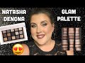 NATASHA DENONA GLAM PALETTE // REVIEW, COMPARISON SWATCHES TO ABH SULTRY AND ND PALETTES, AND 1 LOOK