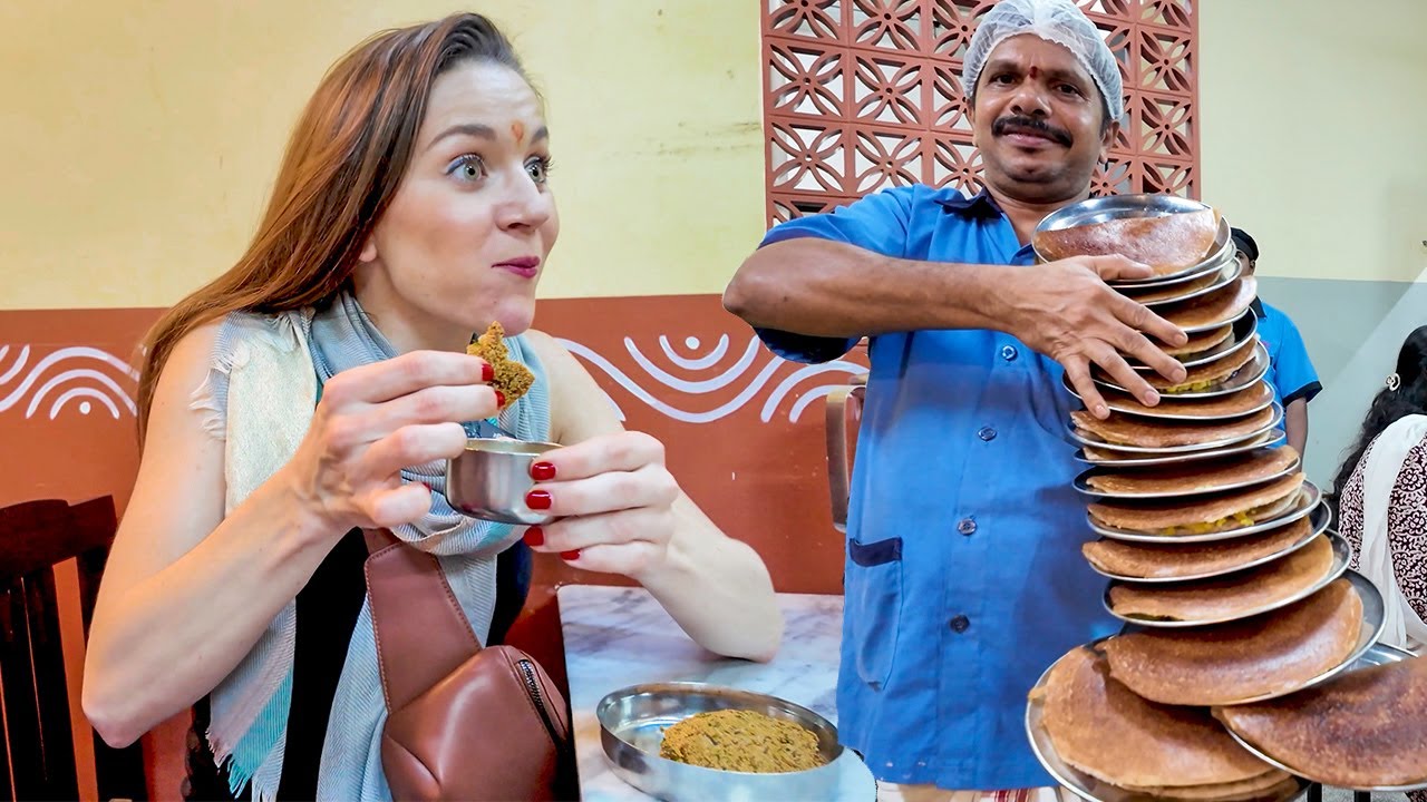 $1 VEGETARIAN INDIAN STREET FOOD | Is THIS the BEST?! 