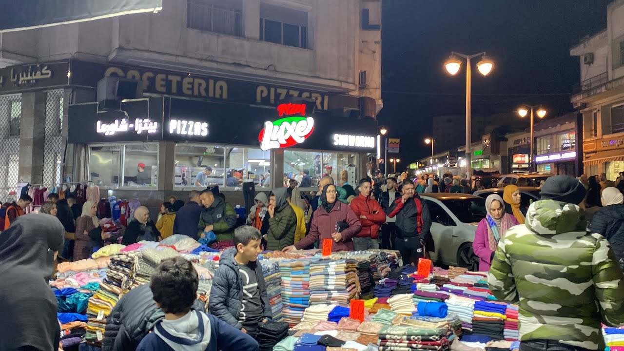 جولة في طنجة شارع مكسيك tanger maroc