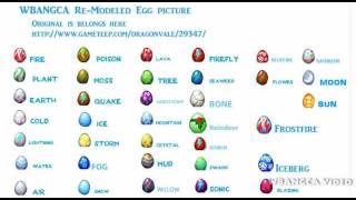 Dragonvale - All the Dragon Eggs [Frostfire Dragon & Iceberg Dragon] Jan 13 updates