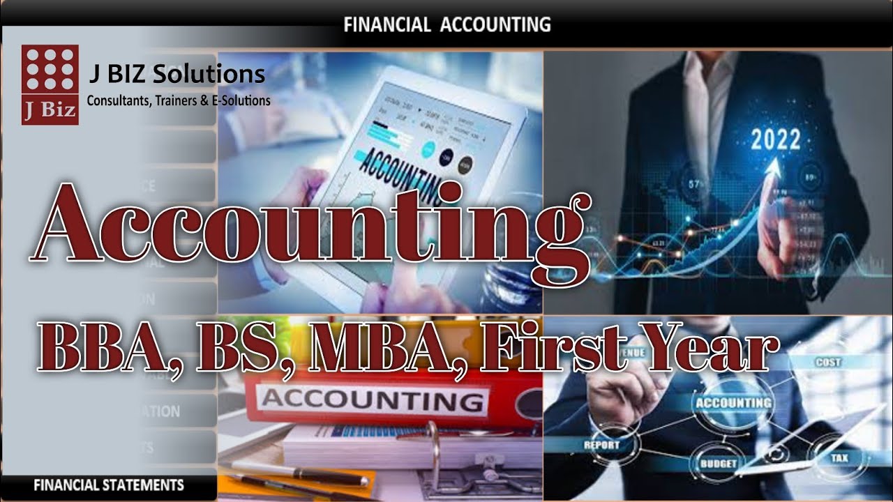 Accounting Equation Part 2 For BBA, BS, MBA, First Year Accounting, J Biz Solutions