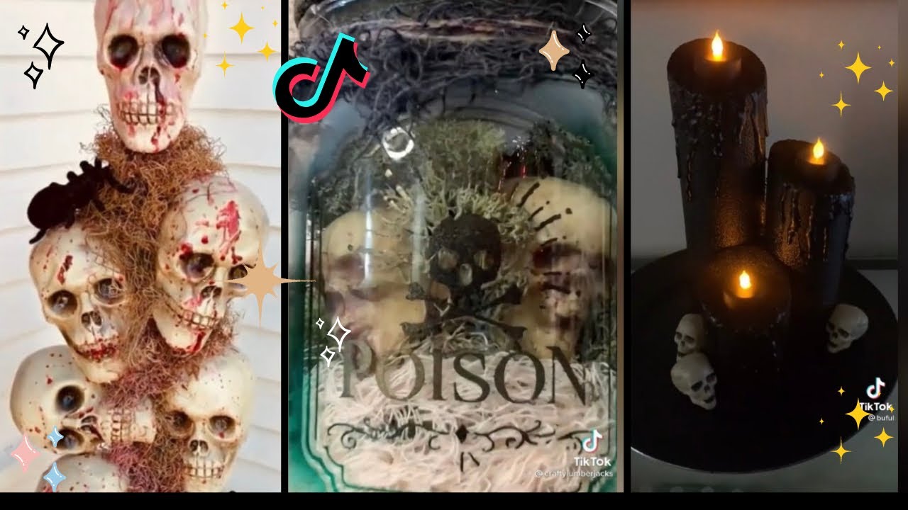 Spooky Halloween DIY TikTok Compilation 👻 Dark Aesthetic