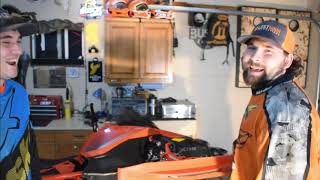 Preseason snowmobile maintenance