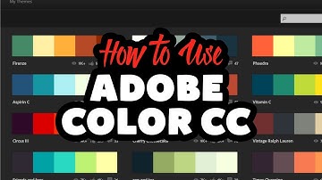 How to Use Adobe Color CC with Adobe Illustrator CC