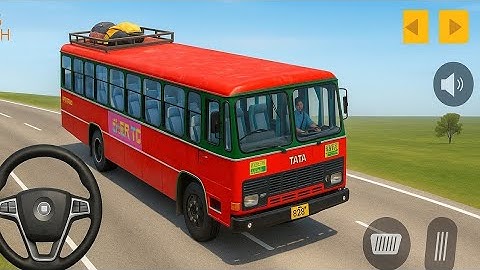 Indian Sleeper Bus simulator Indian Village Route Driving Game - Bus Wala Game - Android Gameplay#1
