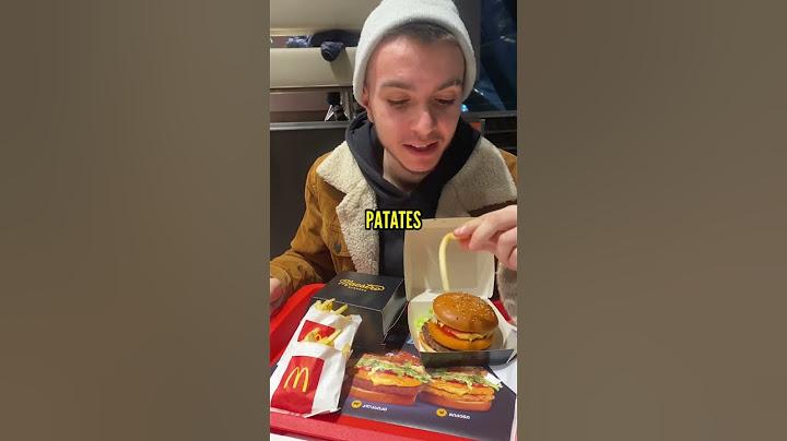 Dünyanın en lüks Mcdonald’sına gittim!!!!