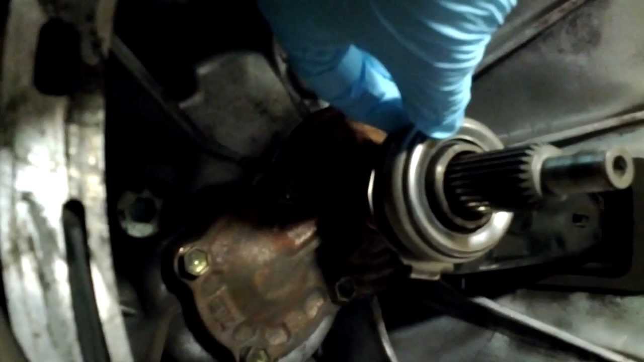 Rx8 new throw out bearing YouTube