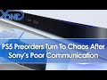 PS5 Preorders Thrown Into Chaos After Sony's Poor Communication