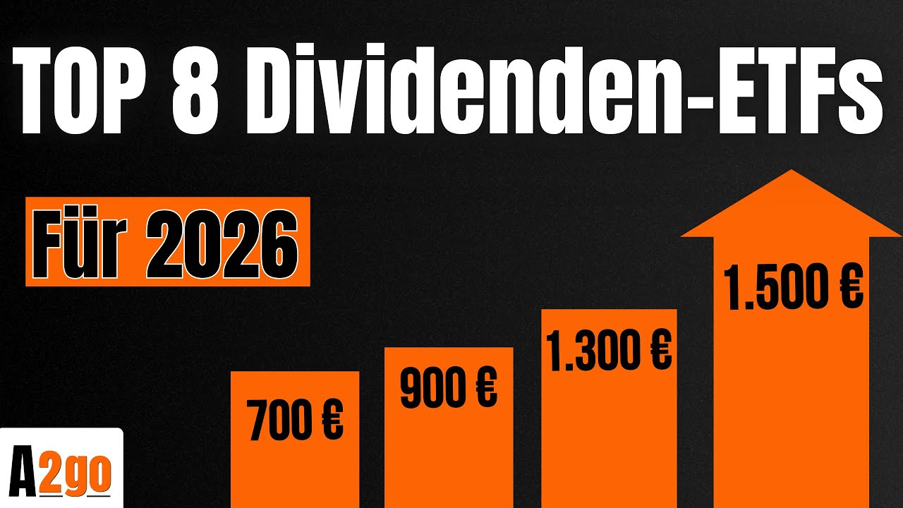 8 Dividenden-ETFs im Vergleich - Welche sind die Besten?