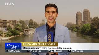 At least 140 migrants escape Libyan smugglers screenshot 5