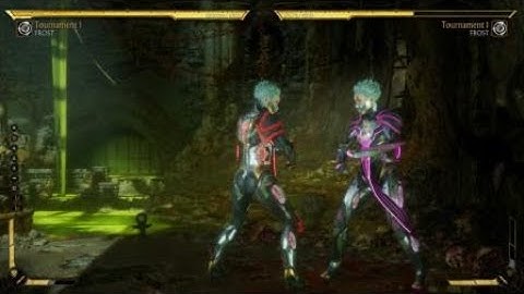 MK11 Frost-byte 42% armor break corner combo