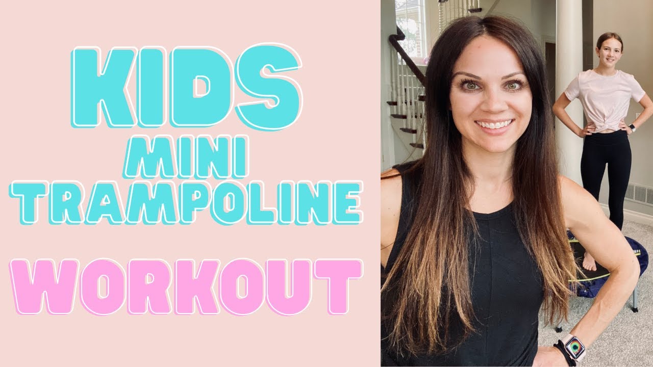 Get Fit with Sophia | Kids 5 Minute Trampoline Workout