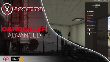 Vertex Scripts - Advanced Vehicle Dealer [ESX/QB/OX]