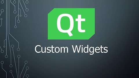 Master Custom Widgets in Qt – Adding to UI at Design Time