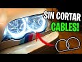 COMO INSTALAR OJOS DE ÁNGEL SIN CORTAR CABLES!! + INTERMITENTES LED PARA MI BMW E46!