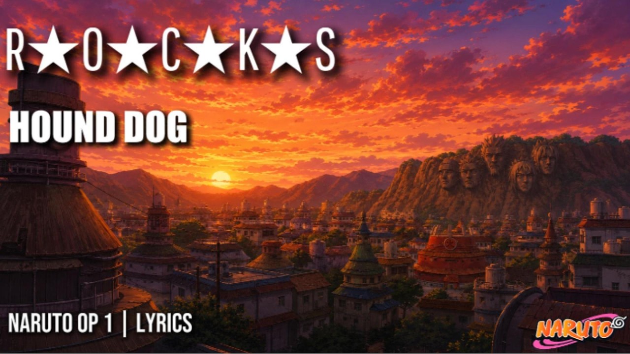 Naruto Opening 1 – ROCKS | Anime Nostalgia Lyrics AMV - YouTube